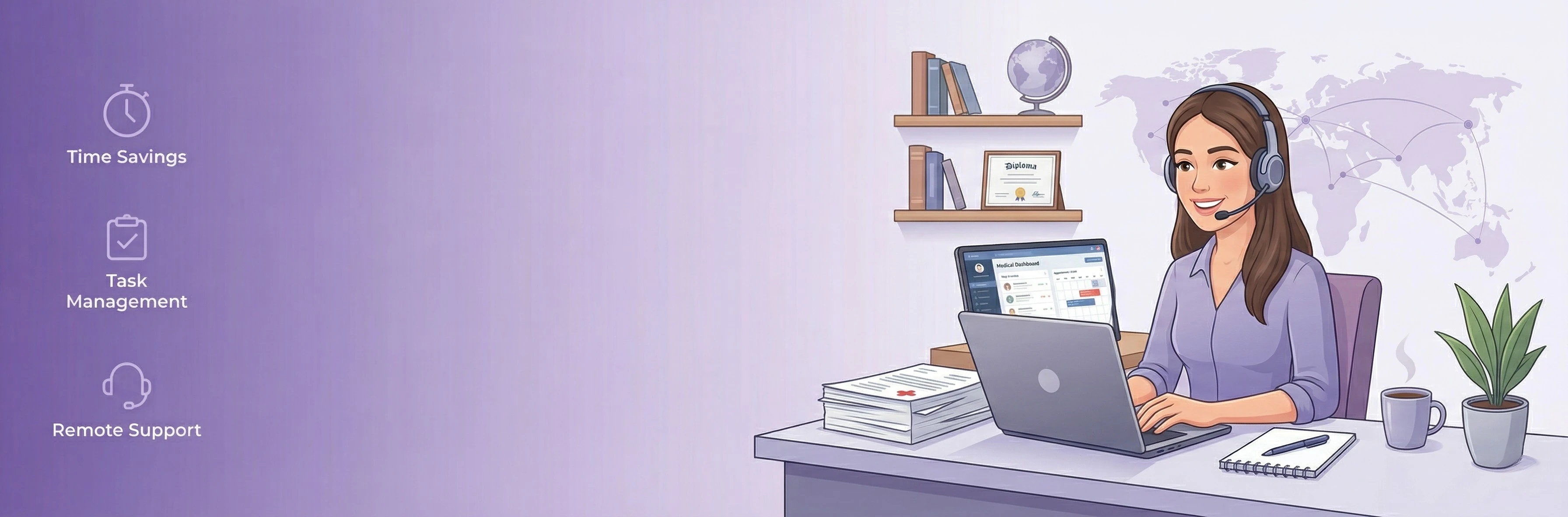 A qualified Virtual Assistant can greatly improve your practice's service delivery.